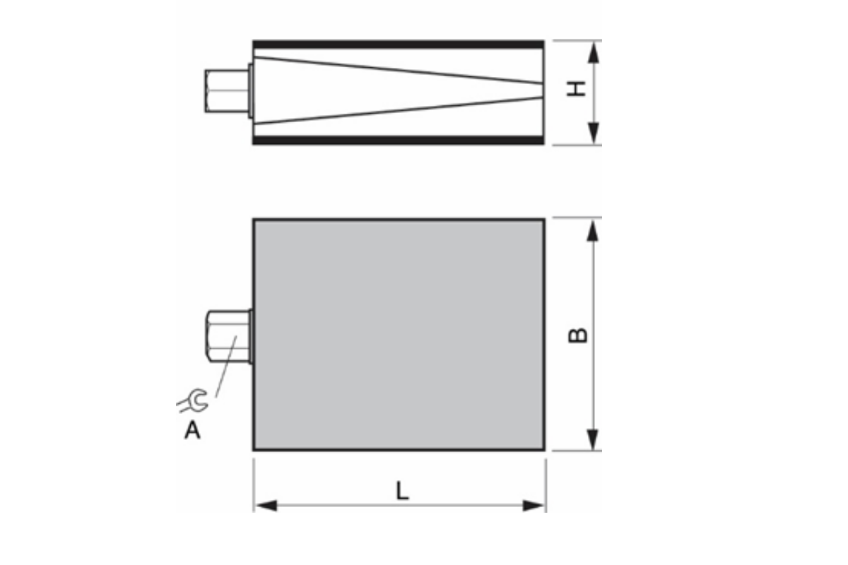 Wedge Machine Mount - For Fine Heavy Duty Machinery Levelling - Machine Mounts